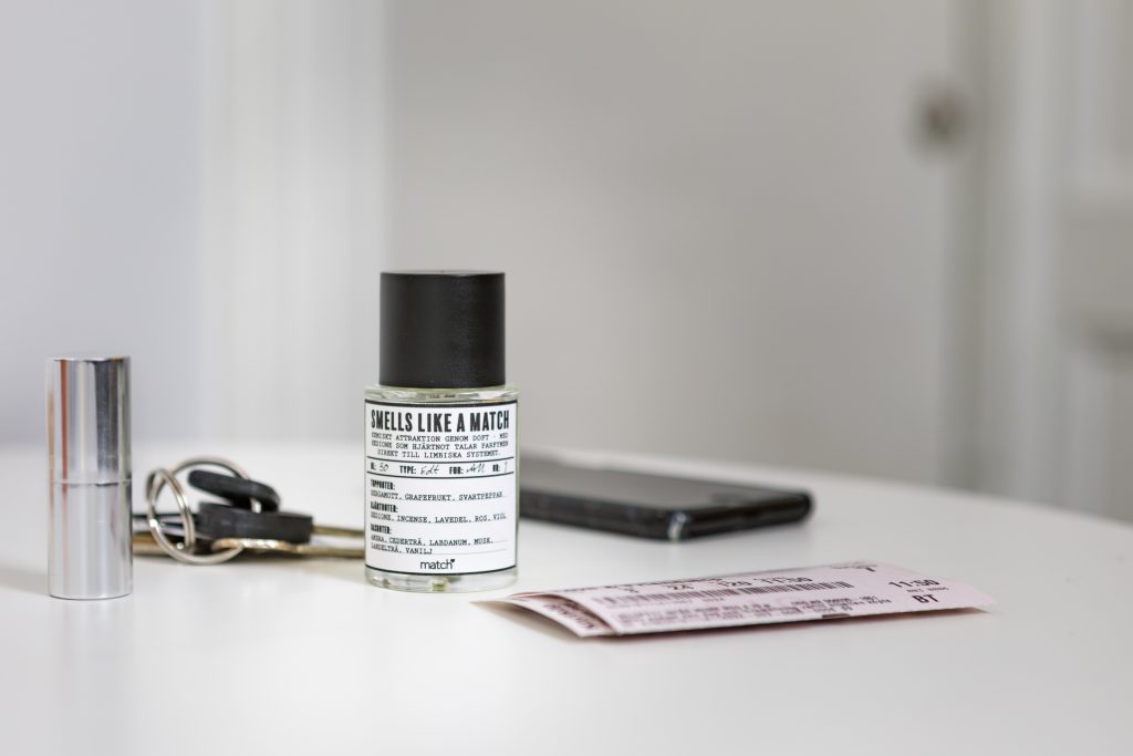 Match har tagit fram den optimala dejtingparfymen ”Smells like a Match
